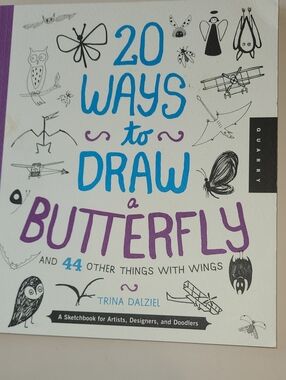 Trina Dalziel 20 Ways to Draw a Butterfly plus Sketchbook